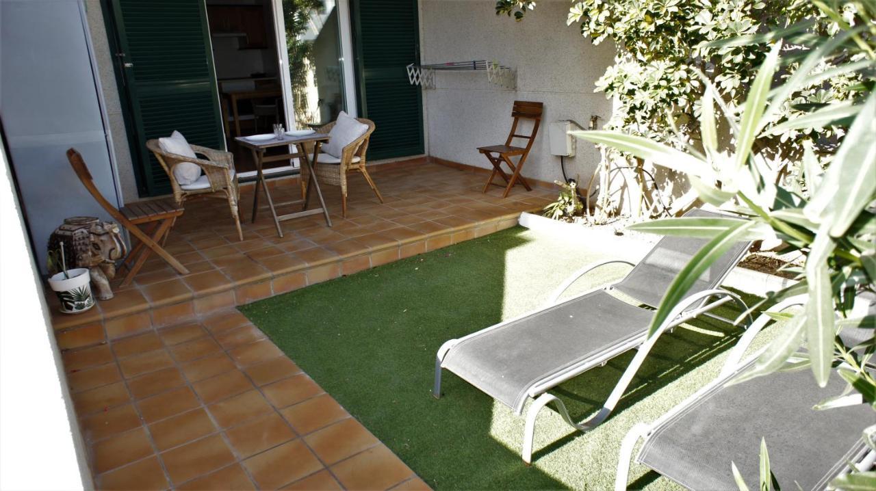 Apartamento Con Jardin Y Piscina En El Balancon Lägenhet El Médano Exteriör bild